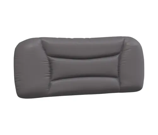 Gultas Rāmis Ar Led, Pelēks, 100X200 Cm, Mākslīgā Āda Vidaxl