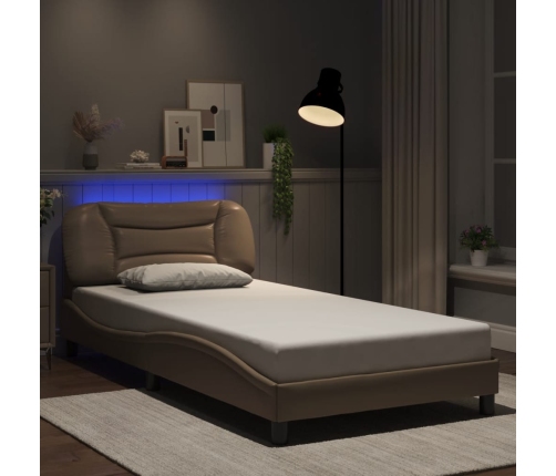 Voodiraam Led-Iga Ilma Madratsita Hvar, Cappuccino, 100 X 200 Cm