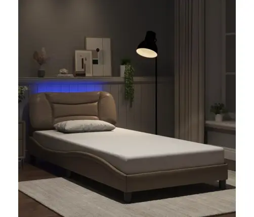 Voodiraam Led-Iga Ilma Madratsita Hvar, Cappuccino, 100 X 200 Cm