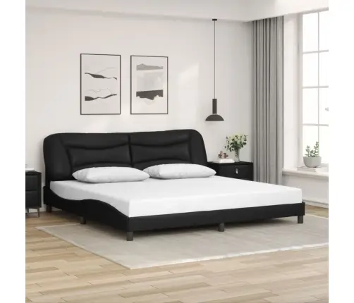 Voodiraam Led-Iga Ilma Madratsita Hvar, Must, 200 X 200 Cm