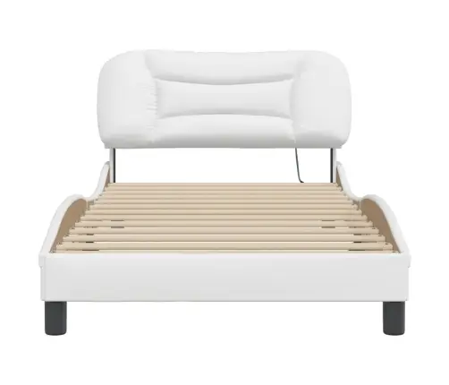 Voodiraam Led-Iga Ilma Madratsita Hvar, Valge, 100X203 Cm