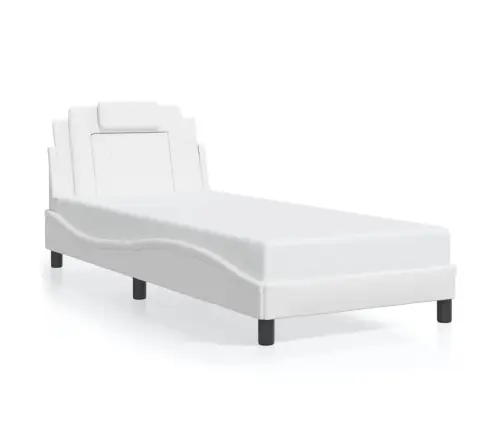 Voodiraam Viana Lediga Ilma Madratsita, Valge, 80 X 200 Cm