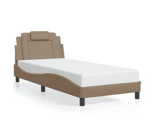 Voodiraam Viana Lediga Ilma Madratsita, Cappuccino, 80 X 200 Cm