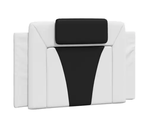 Gultas Rāmis Ar Led, Balts Un Melns, 80X200 Cm, Mākslīgā Āda Vidaxl