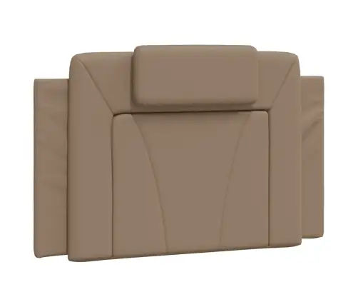 Gultas Rāmis Ar Led, Kapučīno, 90X200 Cm, Mākslīgā Āda Vidaxl