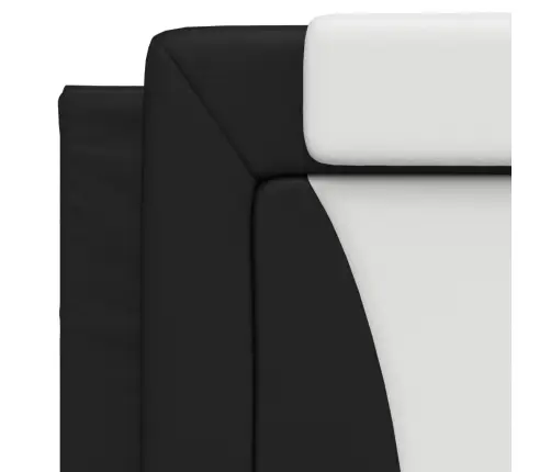 Voodiraam Viana Lediga Ilma Madratsita, Must Ja Valge, 100 X 200 Cm