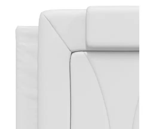 Lovos Rėmas, Viana, Su Led Be Čiužinio, Baltos Spalvos, 140X200Cm