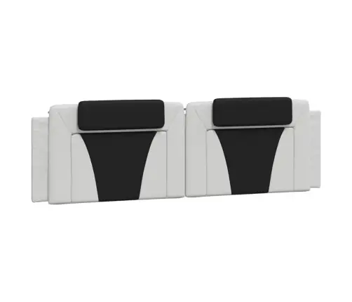 Lovos Rėmas, Viana, Su Led Be Čiužinio, Baltas Ir Juodas, 180X200Cm