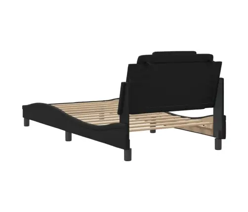 Lovos Rėmas, Viana, Su Led Be Čiužinio, Juodos Spalvos, 100X203Cm