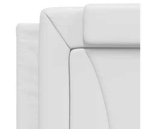 Gultas Rāmis, Viana, Ar Led Bez Matrača, Balts, 100X203 Cm Vidaxl