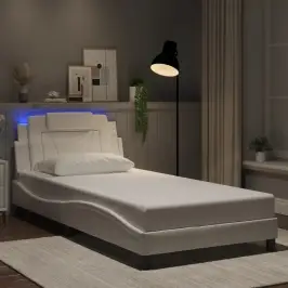 Lovos Rėmas, Viana, Su Led Be Čiužinio, Baltos Spalvos, 100X203Cm Lovos Rėmas, Viana, Su Led Be Čiužinio, Baltos Spalvos, 100X203Cm