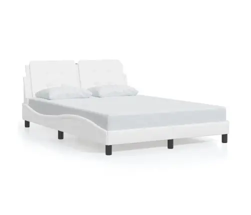 Lovos Rėmas Su Led Be Čiužinio, Zadar, Baltos Spalvos, 120X200Cm