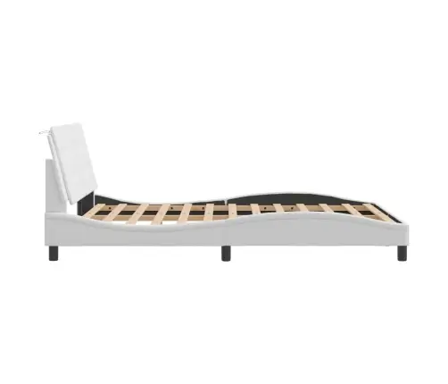 Lovos Rėmas Su Led Be Čiužinio, Zadar, Baltos Spalvos, 120X200Cm