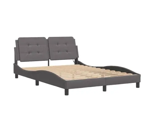 Lovos Rėmas Su Led Be Čiužinio, Zadar, Pilkos Spalvos, 120X200Cm