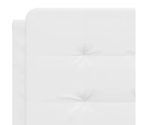 Gultas Rāmis Ar Led, Balts, 140X190 Cm, Mākslīgā Āda Vidaxl Gultas Rāmis Ar Led, Balts, 140X190 Cm, Mākslīgā Āda Vidaxl