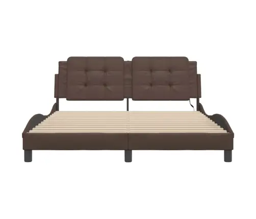 Voodiraam Lediga Ilma Madratsita Zadar, Pruun, 160 X 200 Cm