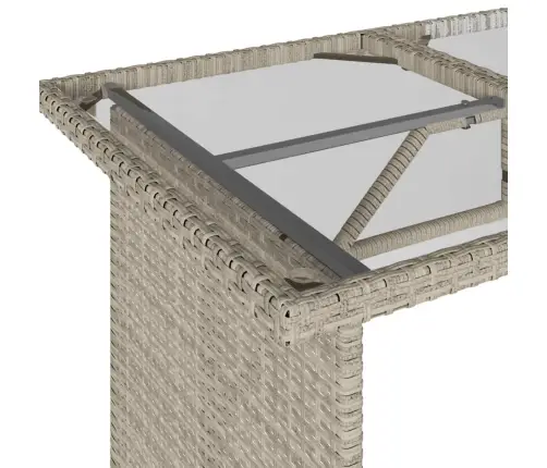 Sofos Komplektas Su Pagalvėlėmis, 6 Dalių, Pilkas, Poliratanas