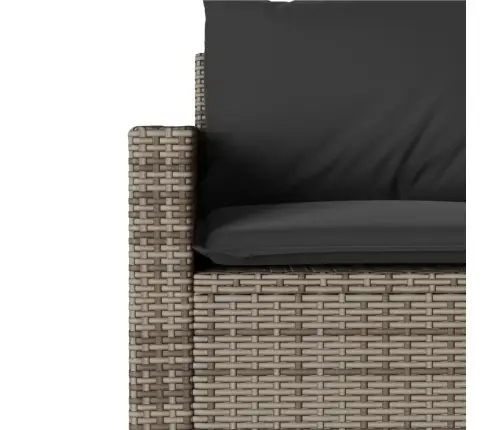 6-Osaline Aiadiivani Komplekt Patjadega, Hall, Polürotang