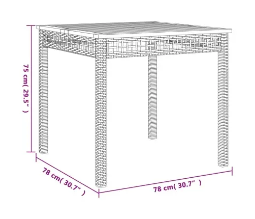 3-Osaline Aiamööbli Komplekt Patjadega, Hall, Polürotang