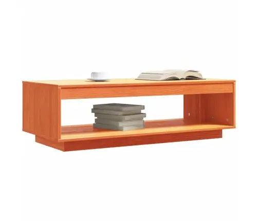 Kohvilaud, Vahapruun, 110X50X33,5 cm Täismännipuit Kohvilaud, Vahapruun, 110X50X33,5 cm Täismännipuit