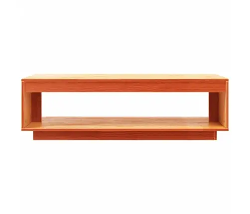 Kohvilaud, Vahapruun, 110X50X33,5 cm Täismännipuit Kohvilaud, Vahapruun, 110X50X33,5 cm Täismännipuit