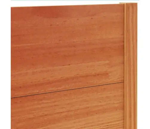 Galvgalis, Vaska Brūns, 135 Cm, Priedes Masīvkoks Vidaxl