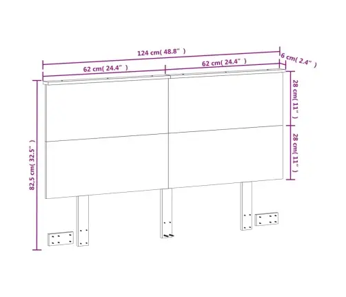 Voodipeats, Vahapruun, 120 cm Männipuit