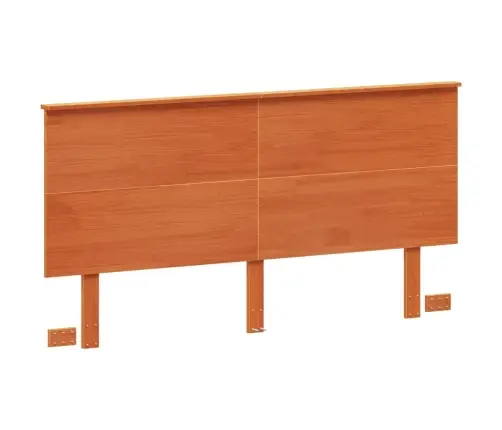 Galvgalis, Vaska Brūns, 160 Cm, Priedes Masīvkoks Vidaxl Galvgalis, Vaska Brūns, 160 Cm, Priedes Masīvkoks Vidaxl