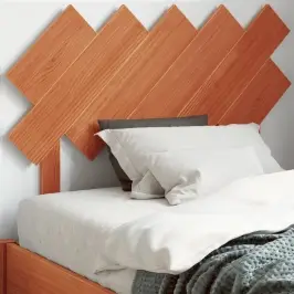 Galvgalis, Vaska Brūns, 100 Cm, Priedes Masīvkoks Vidaxl