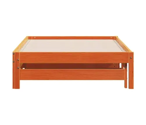 Lova Su Ištraukiama Dalimi, Vaško Ruda, 90X200cm Pušis