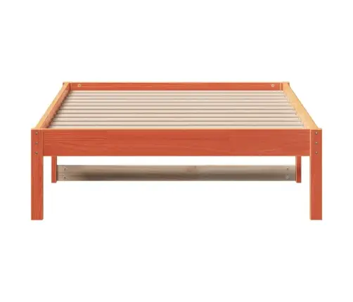 Päevavoodi Ilma Madratsita, Vahapruun, 80 X 200 cm Männipuit