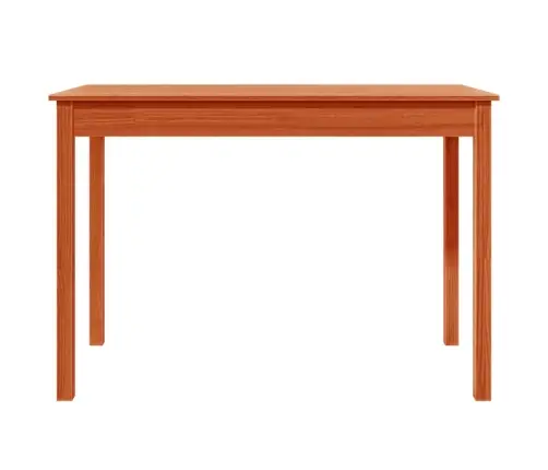 Virtuves Galds, Vaska Brūnas, 110X55X75 Cm, Priedes Masīvkoks Vidaxl