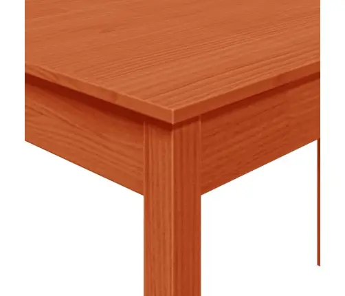 Virtuves Galds, Vaska Brūnas, 110X55X75 Cm, Priedes Masīvkoks Vidaxl