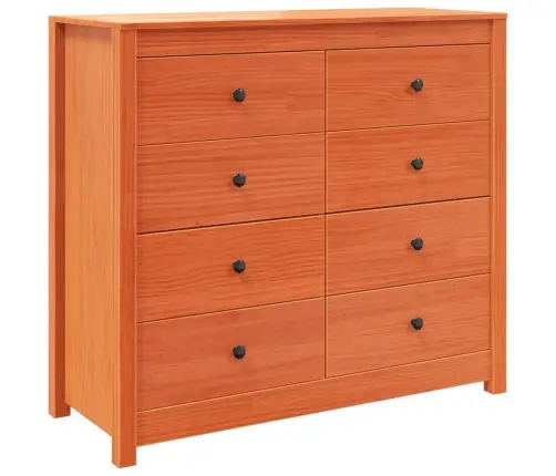 Külgkapp, Vahapruun, 100 X 40 X 90 cm Männipuit