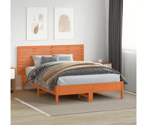 Sienas Galvgalis, 166X3X63 Cm, Priedes Masīvkoks Vidaxl