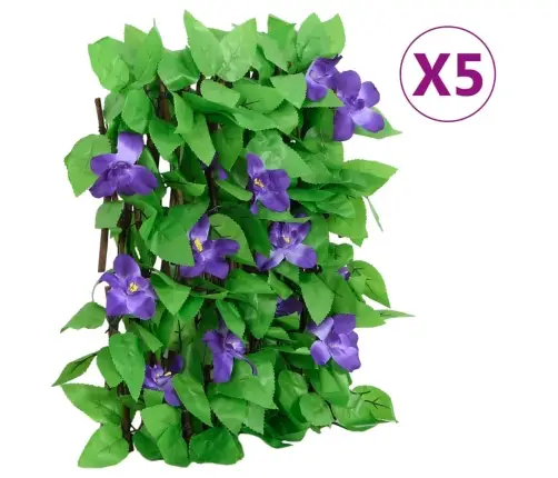 Kunst Luuderohuga Pikendatav Võre 5 Tk, Roheline, 180X20 Cm