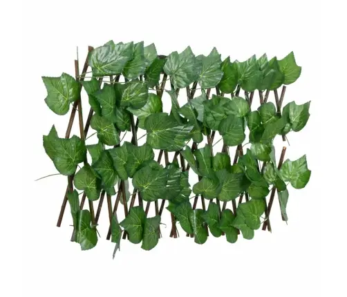 Dirbtinių Vynuogių Lapų Treliažai, 5Vnt., Žali, 180X20Cm