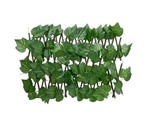 Dirbtinių Vynuogių Lapų Treliažai, 5Vnt., Žali, 180X20Cm