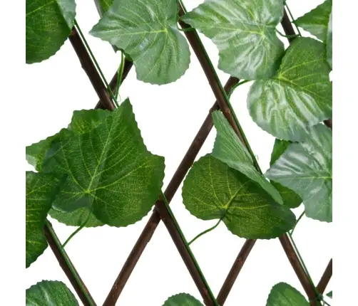 Dirbtinių Vynuogių Lapų Treliažai, 5Vnt., Žali, 180X20Cm