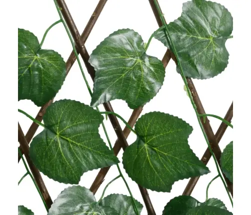 Dirbtinių Vynuogių Lapų Treliažas, Žalias, 190X60Cm