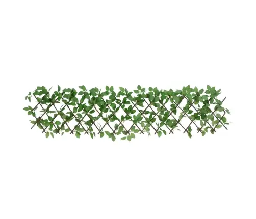 Mākslīgās Efejas Špalera, Paplašināma, 5 Gab., Zaļa, 180X30 Cm Vidaxl