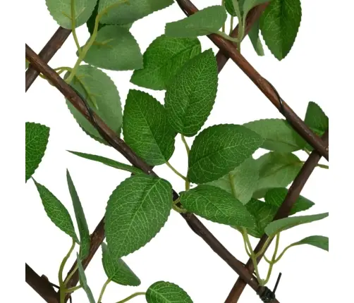 Mākslīgās Efejas Špalera, Paplašināma, 5 Gab., Zaļa, 180X30 Cm Vidaxl