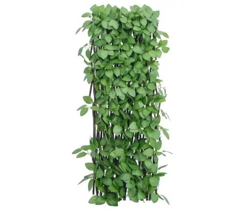 Mākslīgās Efejas Špalera, Paplašināma, Zaļa, 180X65 Cm Vidaxl