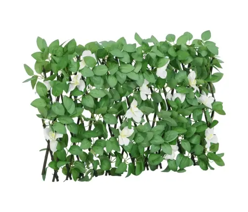 Dirbtinių Vynuogių Lapų Treliažai, 5Vnt., Žali, 180X30Cm