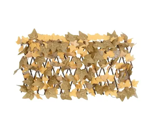 Mākslīgo Kļavas Lapu Špalera, 5 Gab., Oranža, 180X30 Cm Vidaxl