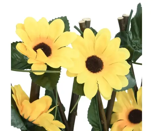 Mākslīgās Efejas Špalera, Paplašināma, Dzeltena, 180X60 Cm Vidaxl