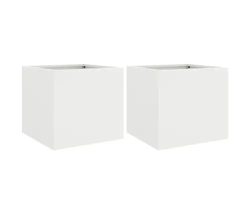 Taimekastid 2 Tk Valge 32X30X29 cm Teras