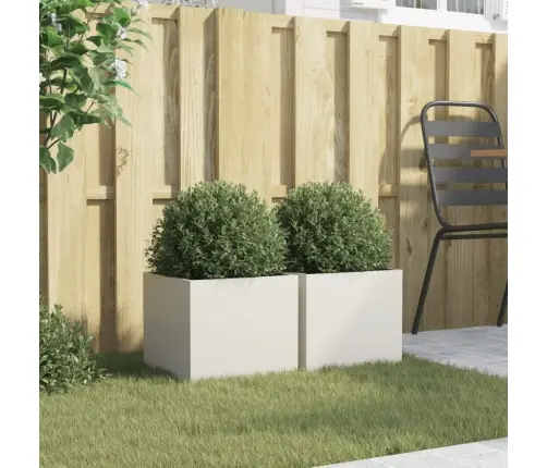 Taimekastid 2 Tk Valge 32X30X29 cm Teras