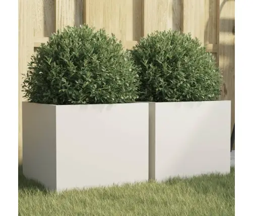 Taimekastid 2 Tk Valge 32X30X29 cm Teras