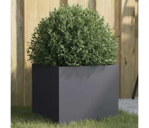 Lovelis, Antracito Spalvos, 32X30X29cm Plienas